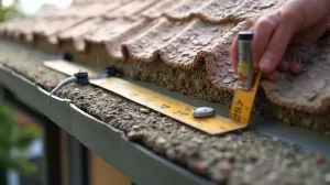 jak wyznaczyc spadek rynny