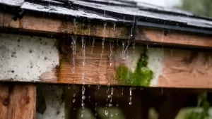 Małe rynny do altanki