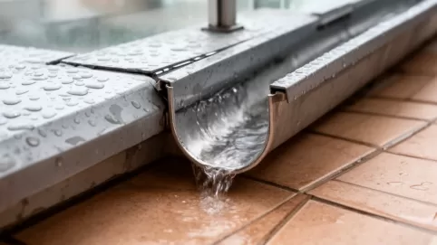 Odwodnienie balkonu rynna