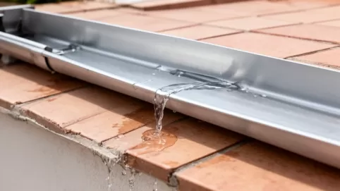 Profil okapowy z rynną