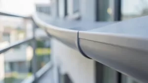 Rynny na półokrągły balkon