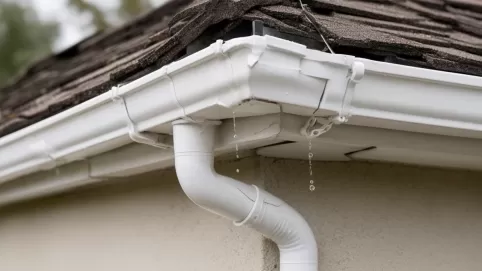 Rynny plastikowe montaż