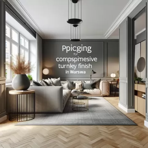 Wykończenie pod klucz w Warszawie cena