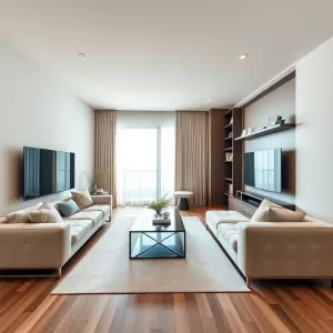 Wykończenie pod klucz z meblami